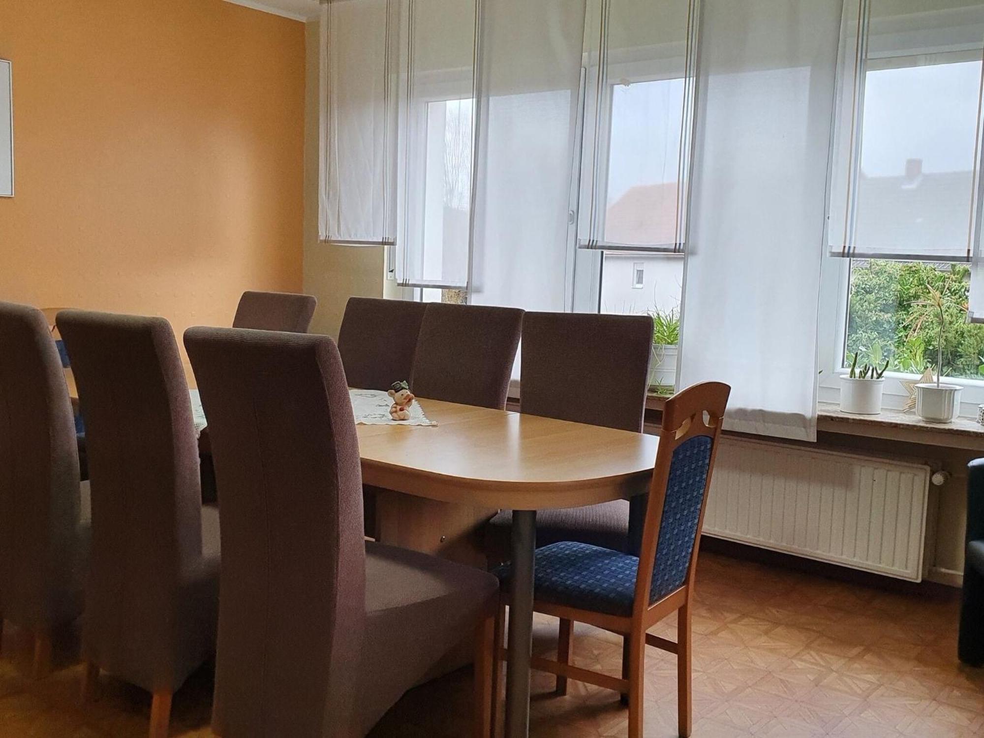 Large Detached Holiday Home In Hesse With Private Garden And Terrace Homberg  Exteriör bild